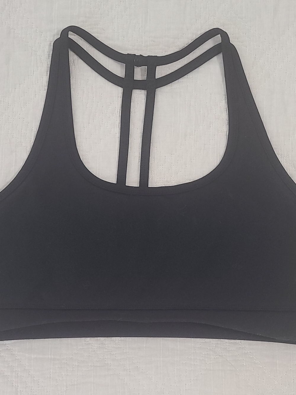 Threads For Thought Black Sporta Bra - Size Large - Picture 7 of 9